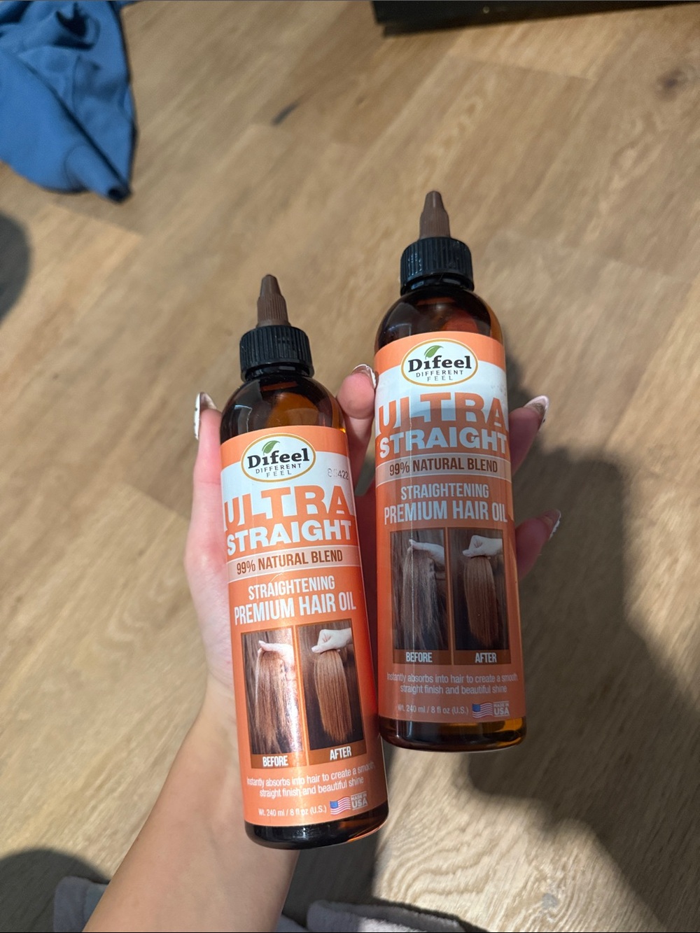 Amazon Difeel Ultra Straight Premium Hair Oil - Orange